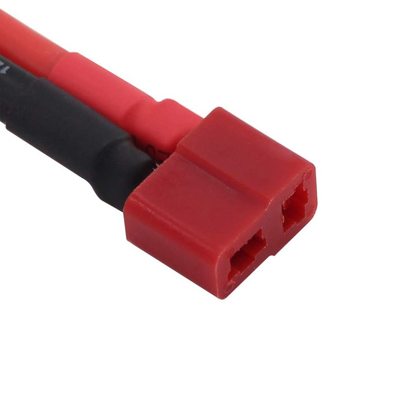 OliYin 3pcs XT90 Male to T Plug Female Connector Converter Adaptor with 12awg 1.96inch Cable(Pack of 3) - Image 4